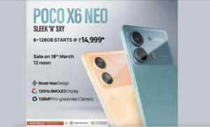 Poco X6 Neo 5G price and specification